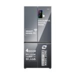 Haier 325 L 2 Star Convertible Triple Inverter Frost-Free Double Door (Black Glass