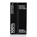 Haier 325 L 2 Star Convertible Triple Inverter Frost-Free Double Door (Black Glass