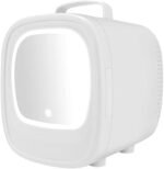 Avira 8 L Mini Fridge Portable Compact Refrigerator (White)