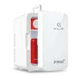 Avira 8 L Mini Fridge Portable Compact Refrigerator (White)