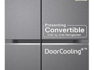 LG 630 L Frost-Free Inverter Wi-Fi InstaView Side-by-Side Refrigerator (Matte Black