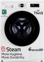 Samsung 7 Kg 5 Star EcoBubble Hygiene Steam Front Load Washing Machine