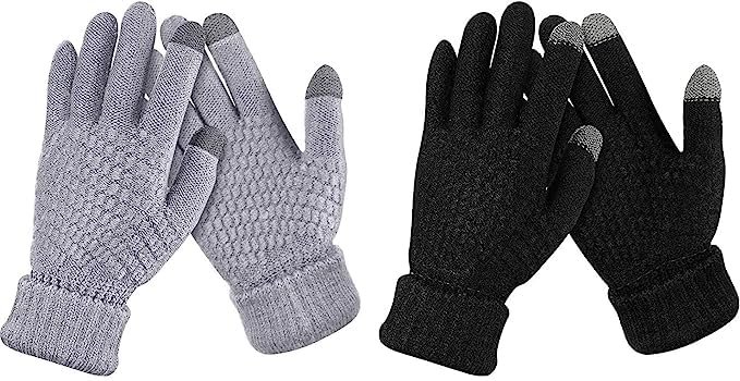 Lightweight Winter Gloves for Men Women, Warm Water Resistant Touch Boldfit Winter Gloves Touch-Screen Friendly