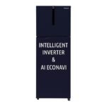 LG 242 L 3 Star Smart Inverter Frost-Free Double Door Refrigerator (Shiny Steel)