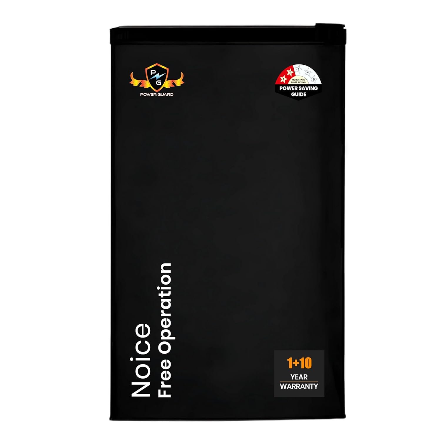 Power Guard Mini Fridge with Direct Cooling Technology | Ideal Solimo Mini Fridge 45 L Direct Cooling (Black)