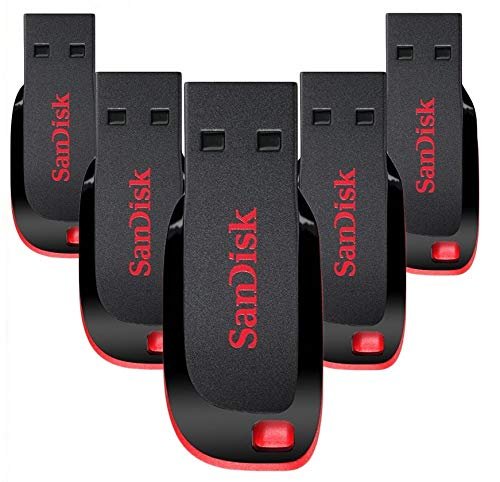 SANDISK Standard Cruzer Blade Cz50 Usb Flash Drive Pack Of 16GB