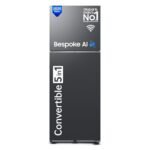 Haier 325 L 2 Star Convertible Triple Inverter Frost-Free Double Door (Black Glass