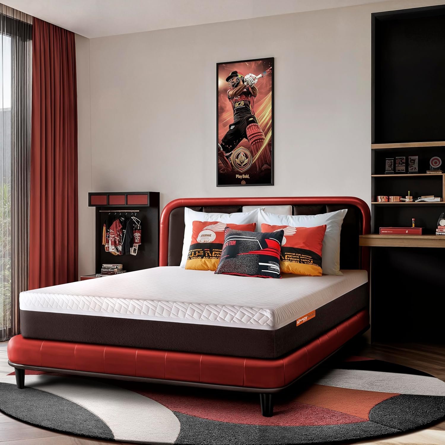 Sleepyhead Sense - 3 Zoned BodyIQ Orthopedic Memory Foam Mattress High Ambient Cooling)