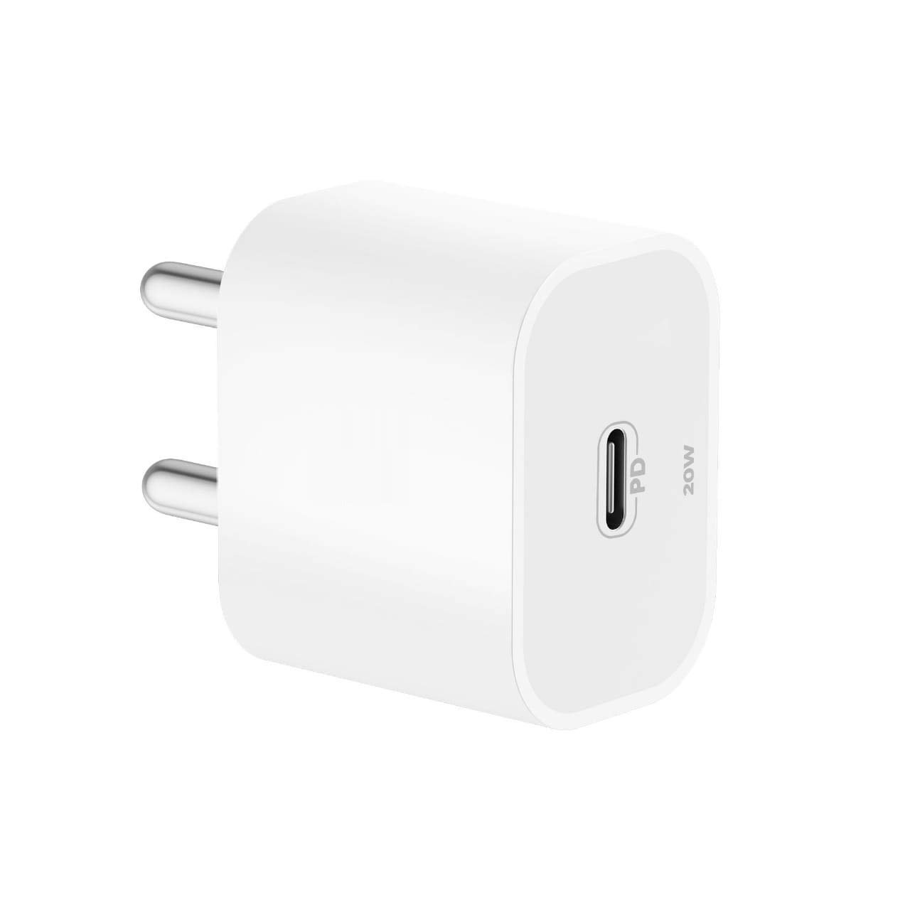 Synqe 20W PD USB C Charger Fast Charger Type C Apple 20W USB-C Power Adapter