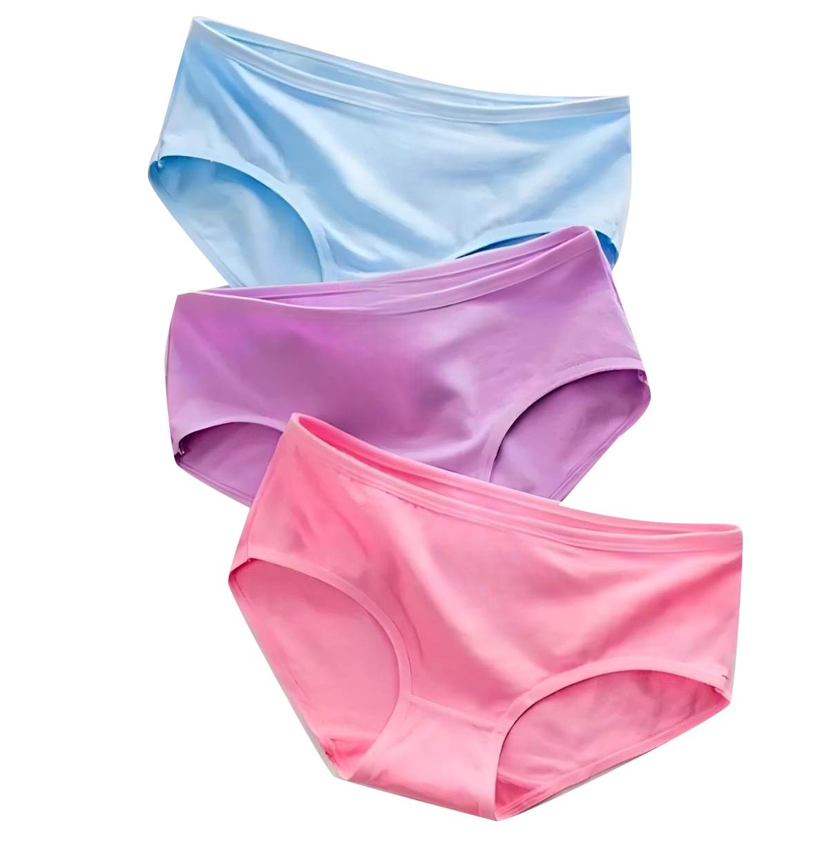 Tippsy Women's Cotton Plain String Breathable Hipster Panties - Stretchable Jockey Women Cotton Hipster Brief (Pack of 3)
