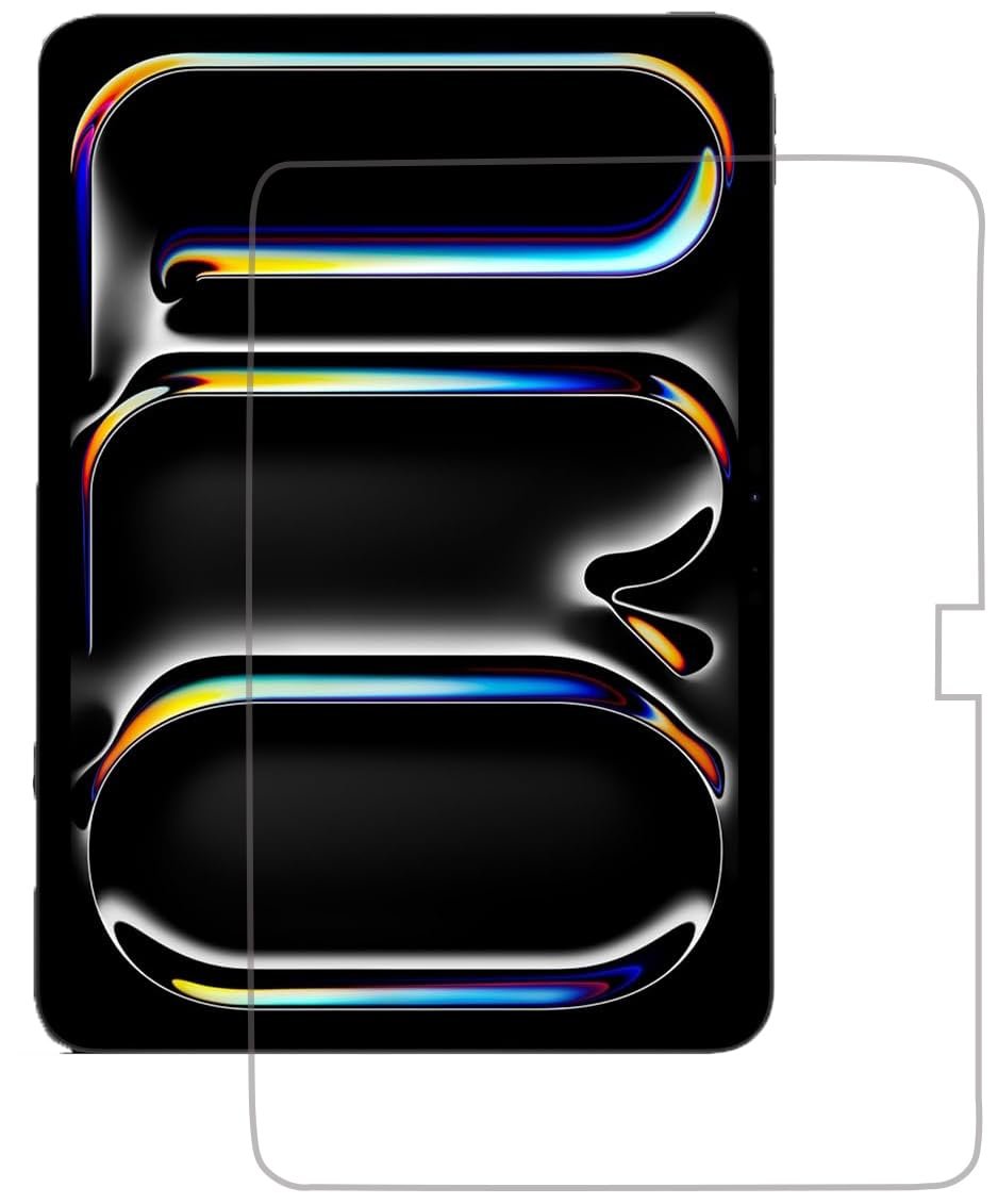 Tough Lee Tempered Glass Screen Guard Protector for Apple Ipad Apple M4