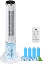 Avira 8 L Mini Fridge Portable Compact Refrigerator (White)