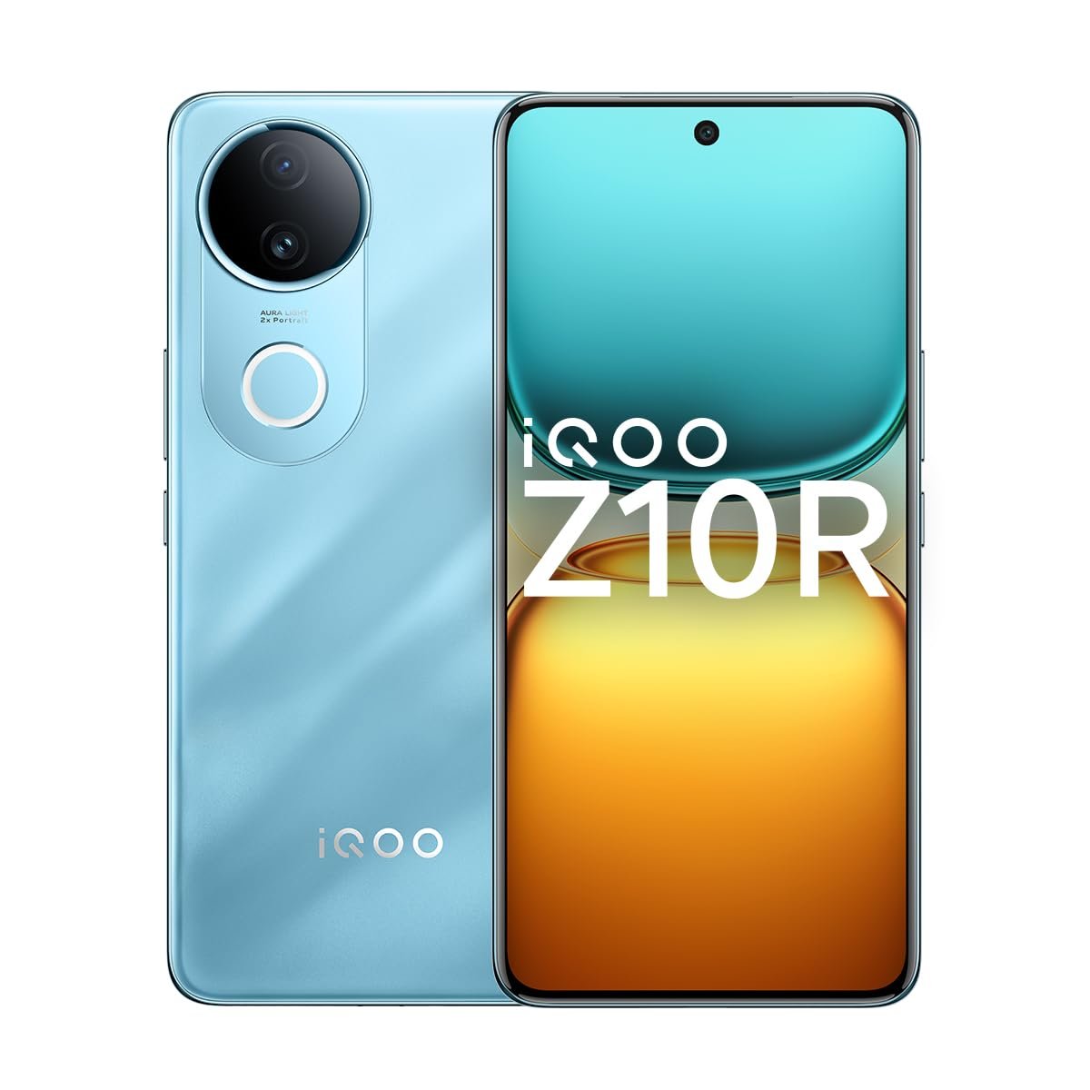 iQOO Z10R 5G (Aquamarine, 8GB RAM, 128GB Storage) | 32MP iQOO Z10x 5G