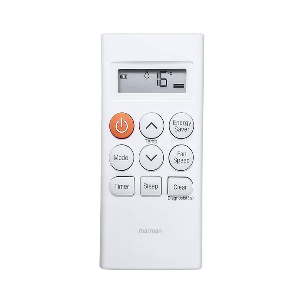 marman® Compatible with LG AC Remote Original AKB73598009 Model 298 Window Air Conditioner #2 bestseller