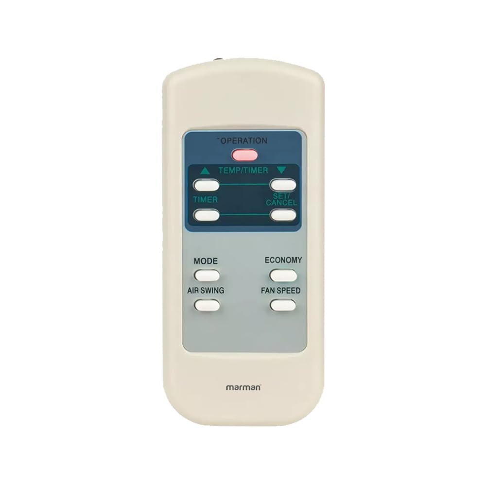 marman® Compatible with Panasonic Air Conditioner Remote Control Original 229 Window Air Conditioner #1 bestseller