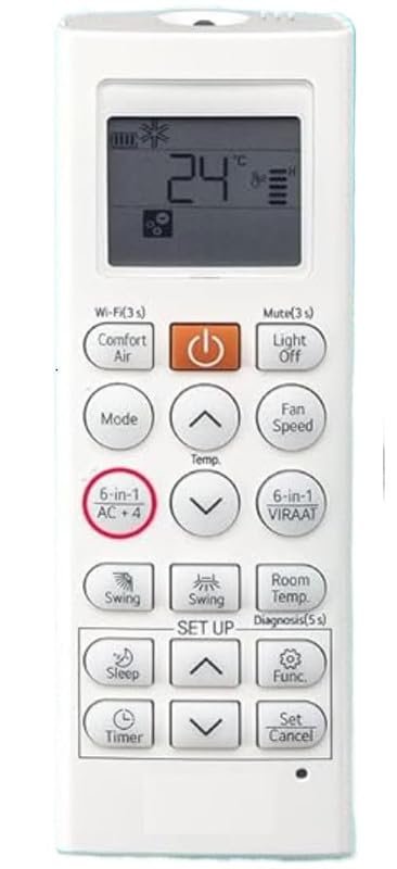 TMQ Air Conditioner Remote Control Compatible for LG Split and Window Air Conditioner #4 bestseller