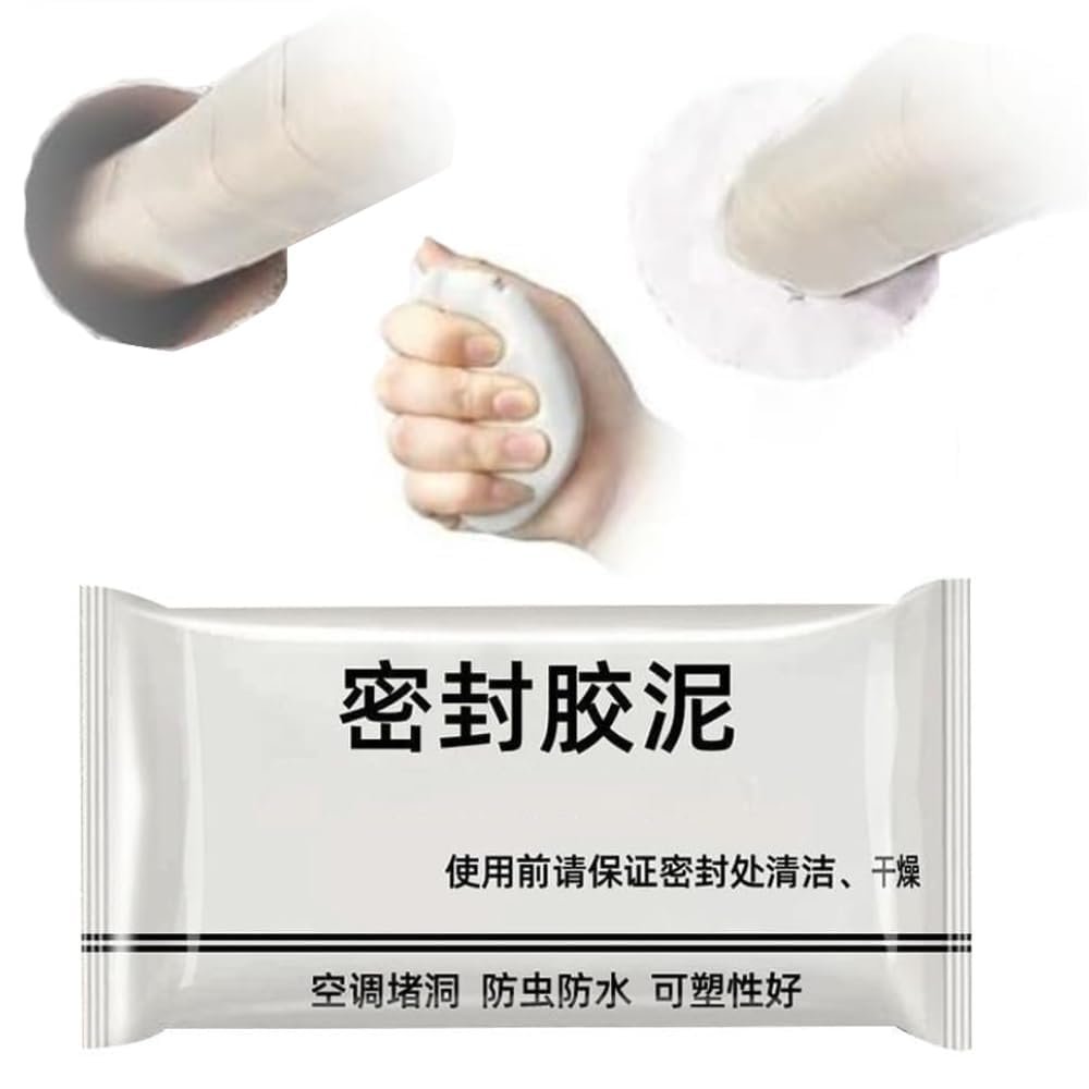 3 Pcs Wall Hole Sealing Cement Airs Conditioner Clay Sealant Window Air Conditioner #3 bestseller