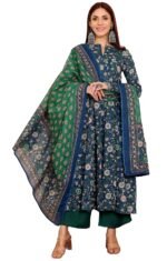 ANNI DESIGNER Women’s Rayon Straight Kurta with Pant & Dupatta