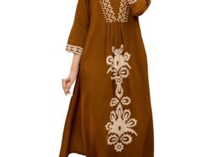 ANNI DESIGNER Women’s Rayon Straight Kurta with Pant & Dupatta