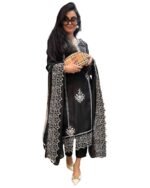 ANNI DESIGNER Women’s Rayon Straight Kurta with Pant & Dupatta