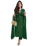 ANNI DESIGNER Women’s Rayon Straight Kurta with Pant & Dupatta