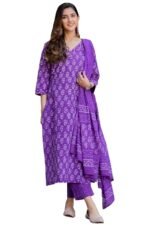 ANNI DESIGNER Women’s Rayon Straight Kurta with Pant & Dupatta