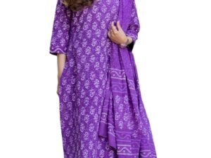 ANNI DESIGNER Women’s Rayon Straight Kurta with Pant & Dupatta