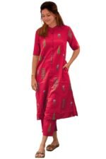 ANNI DESIGNER Women’s Rayon Straight Kurta with Pant & Dupatta