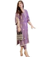 ANNI DESIGNER Women’s Rayon Straight Kurta with Pant & Dupatta