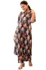 ANNI DESIGNER Women’s Rayon Straight Kurta with Pant & Dupatta