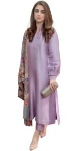 ANNI DESIGNER Women’s Rayon Straight Kurta with Pant & Dupatta