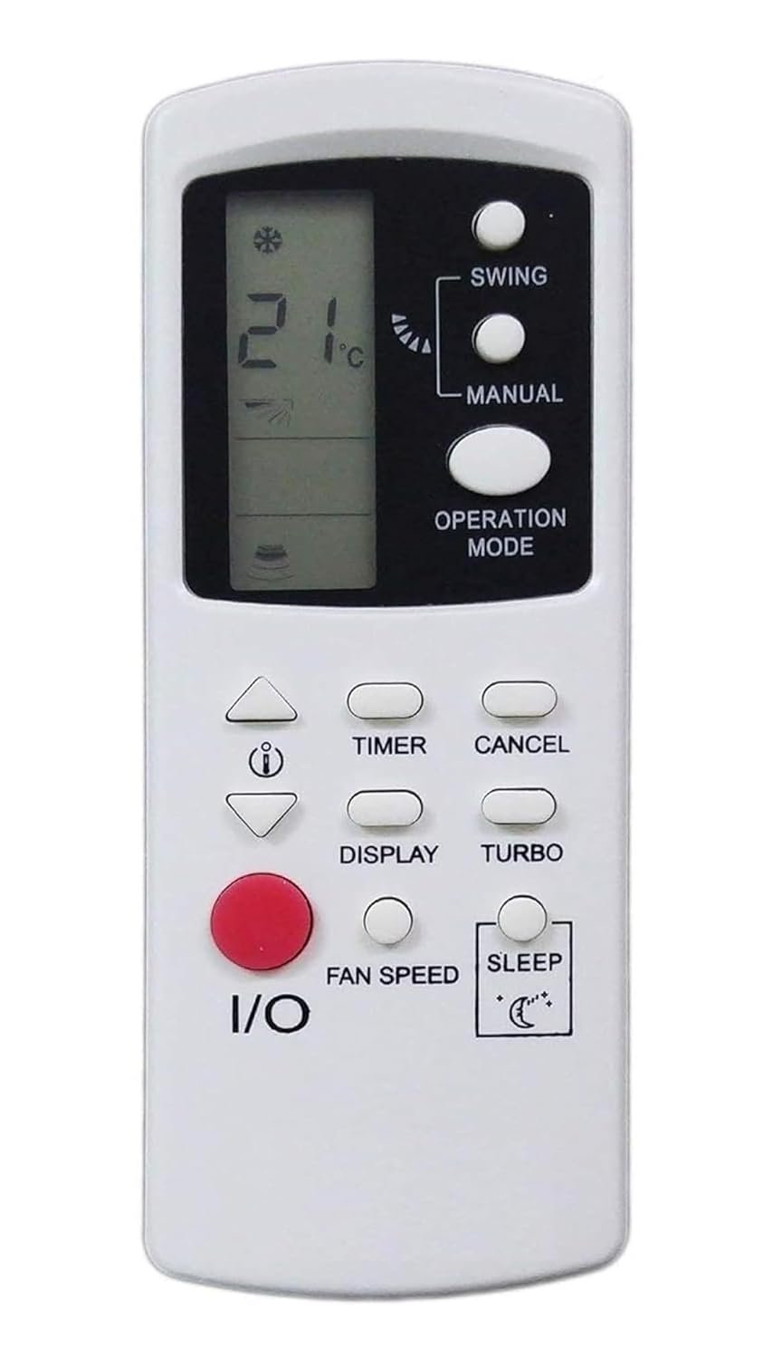 AYAME Large Screen Display IO AC Remote Control Compatible for 1.5 Ton Air Conditioner #2 bestseller