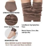 PURSUE FASHION Winter Thermal Women Fleece Leggings