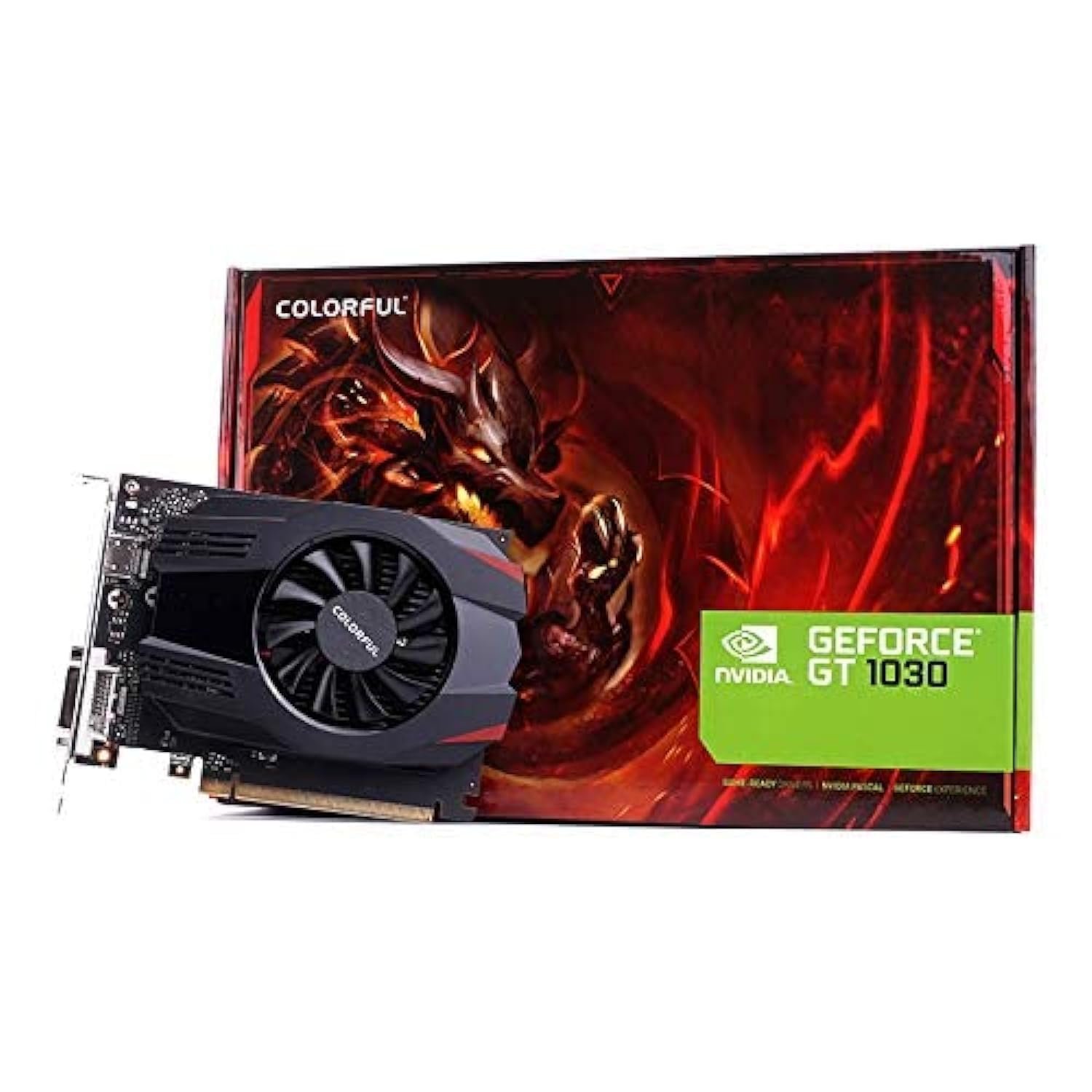 Colorful GeForce GT 1030 4GB DDR4 RAM GDDR4 Pci_e Graphics RTX 2050