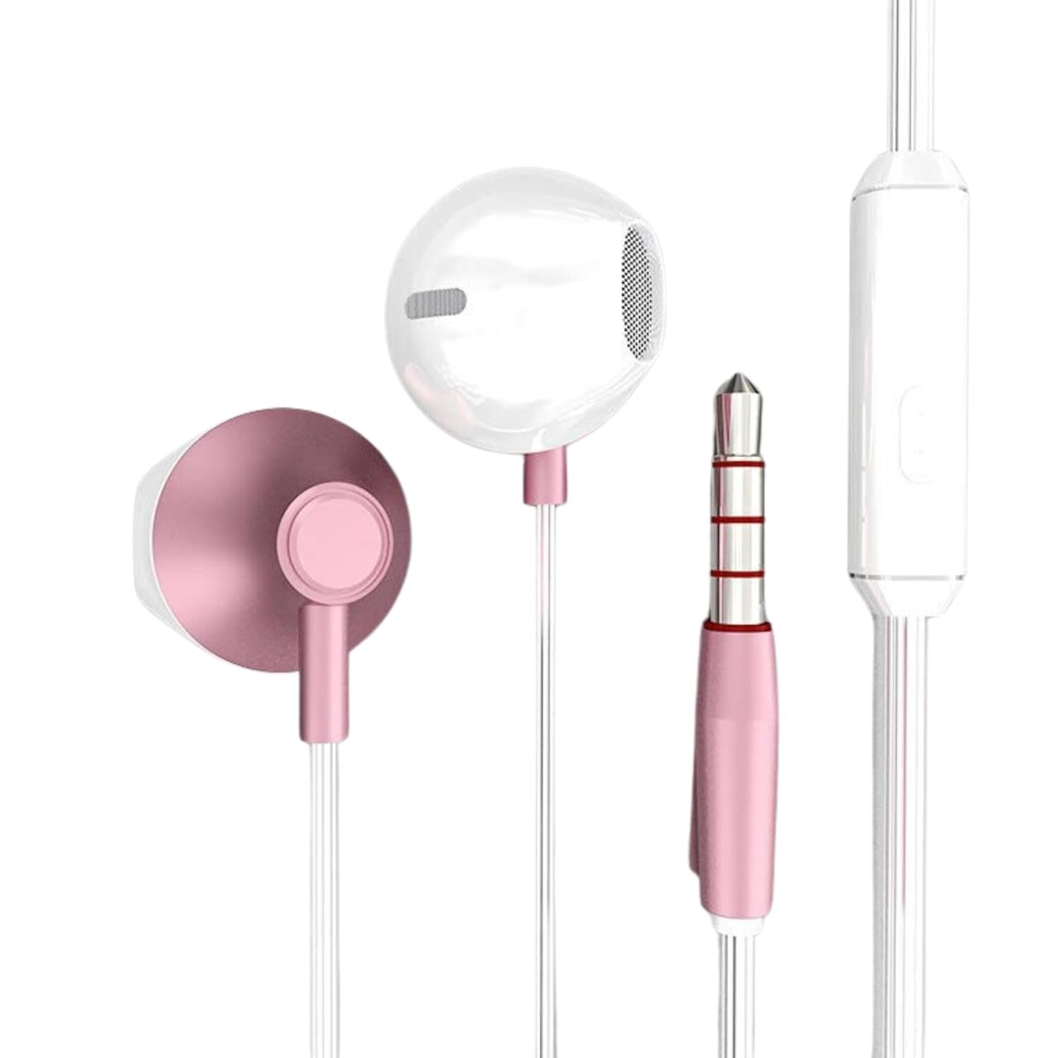 Drumstone (𝗦𝗽𝗲𝗰𝗶𝗮𝗹 𝟭𝟬 𝗬𝗲𝗮𝗿𝘀 𝗪𝗮𝗿𝗿𝗮𝗻𝘁𝘆 Metal Wired Earphones with Mic, boAt Bassheads 100