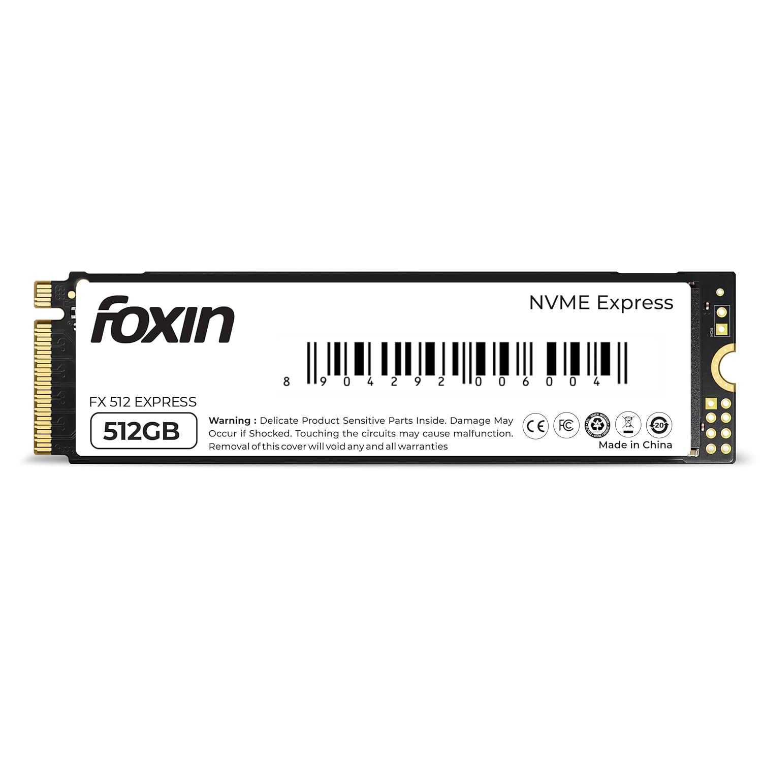 FOXIN SSD 512 GB NVMe | Internal Solid State Drive 512GB SSD)