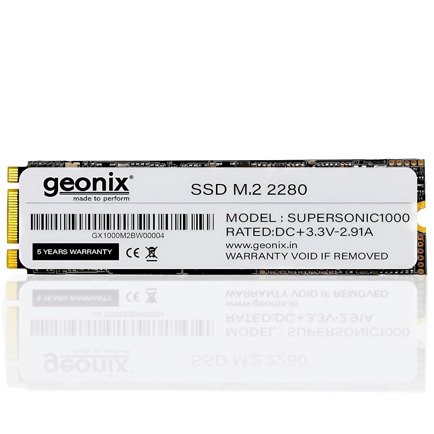 GEONIX M.2 Internal Solid State Drive/SSD with 6Gb/s, Fast Performance, 1TB SSD)