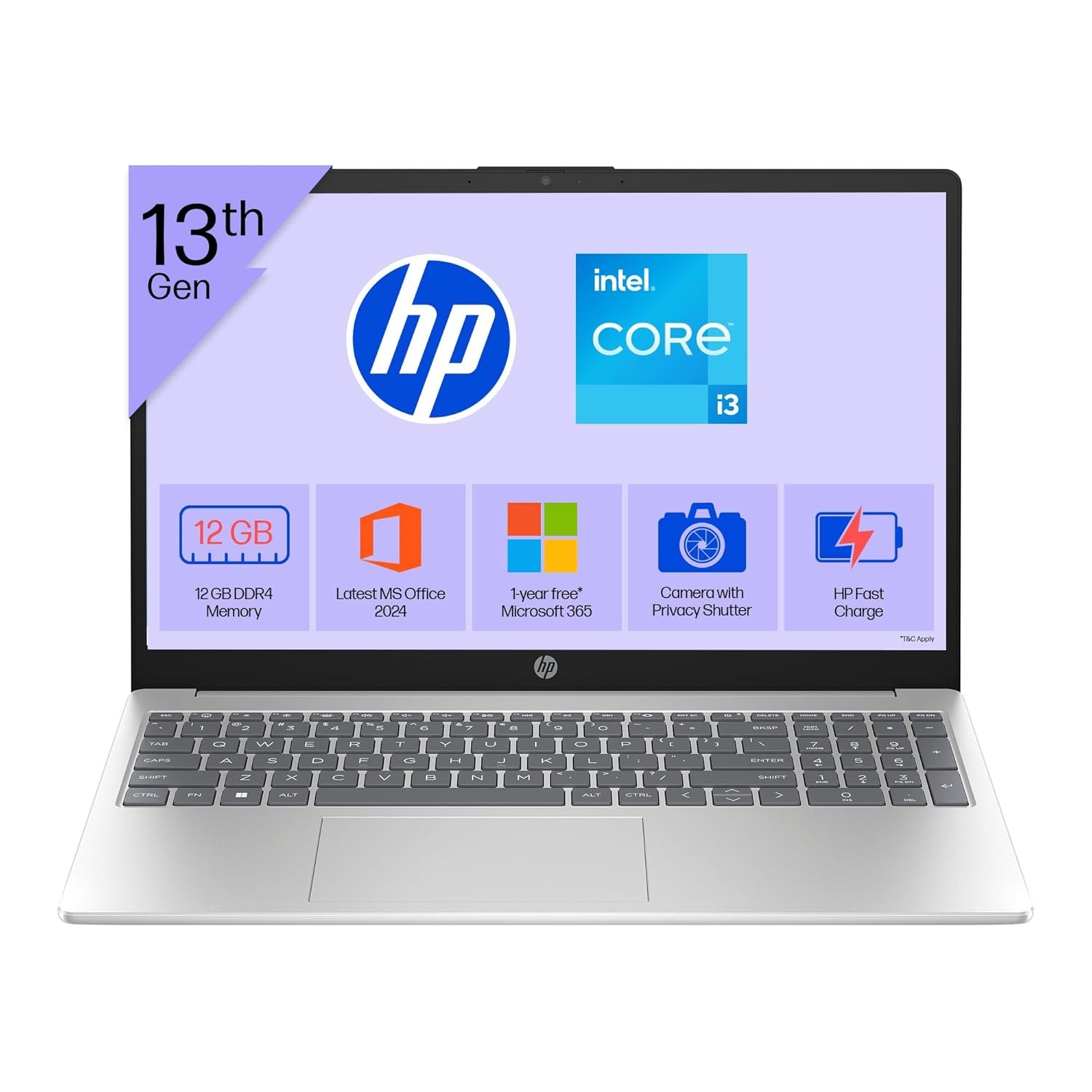 HP 15, 13th Gen Intel Core i3-1315U (12GB DDR4, 512GB ASUS Vivobook 15 (13th Gen Core i5-13420H