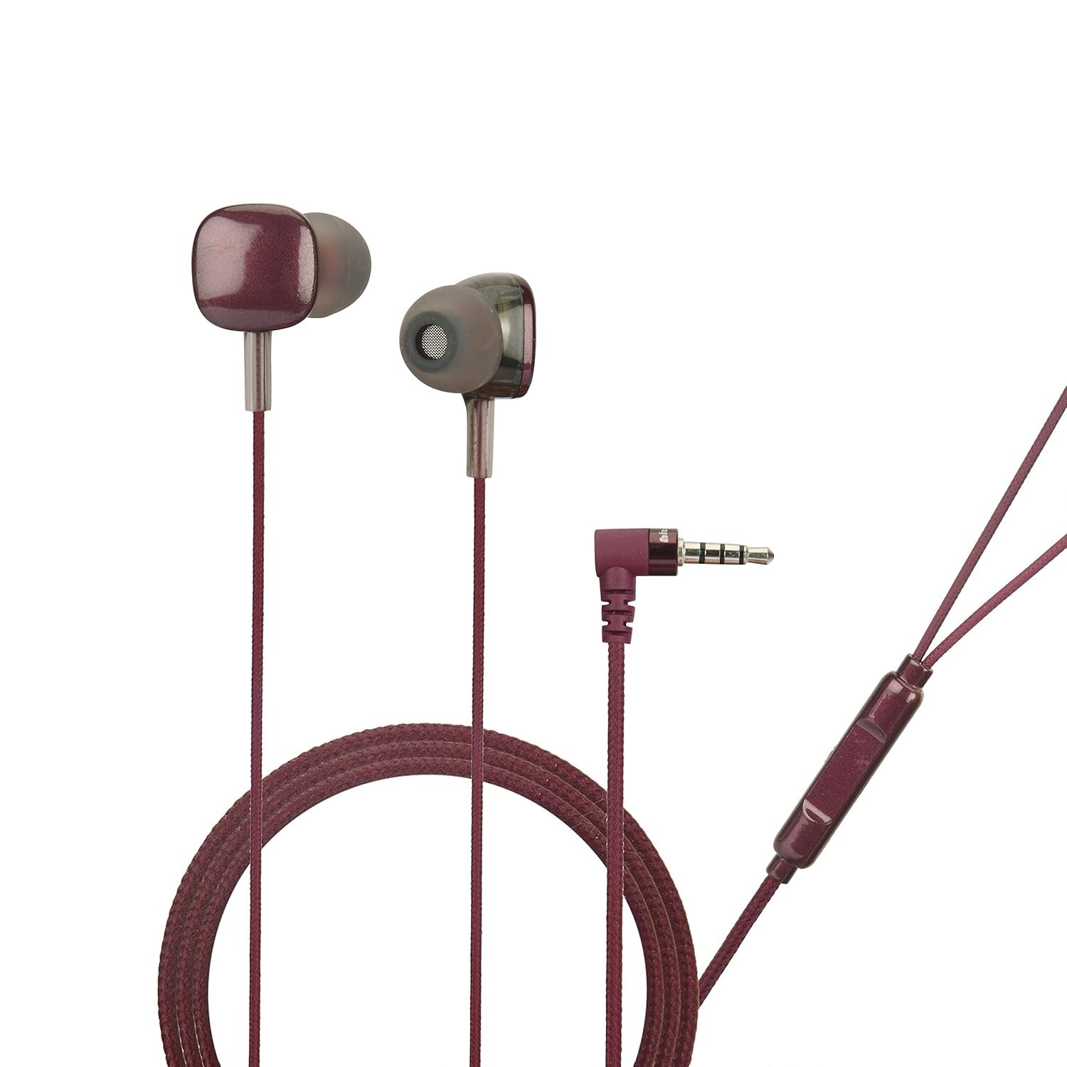 Hitage HB-1413 Storm Series Extra Bass Unique Design Earphone Wired boAt Bassheads 100