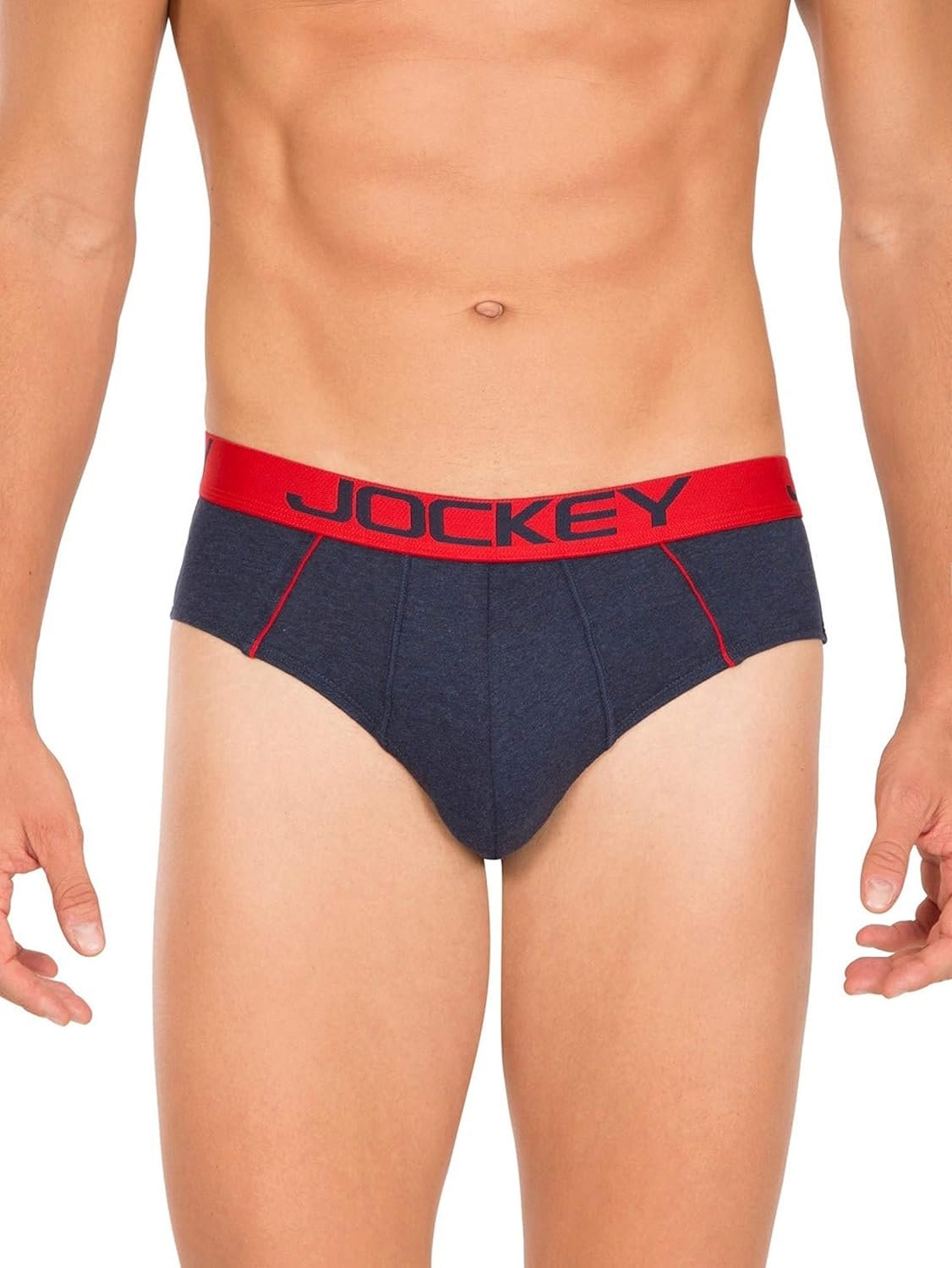 Jockey Men's Cotton Bold Brief Striped Jockey Men’s Super Combed Cotton Briefs