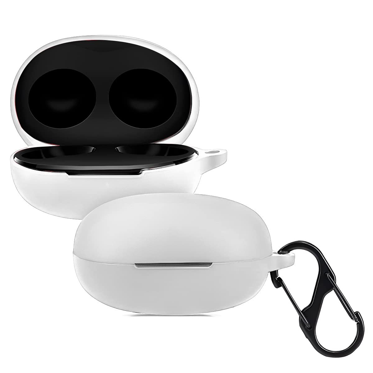 KACA Protective Shockproof Silicone Cover Case with Buckle Compatible with realme Buds 2