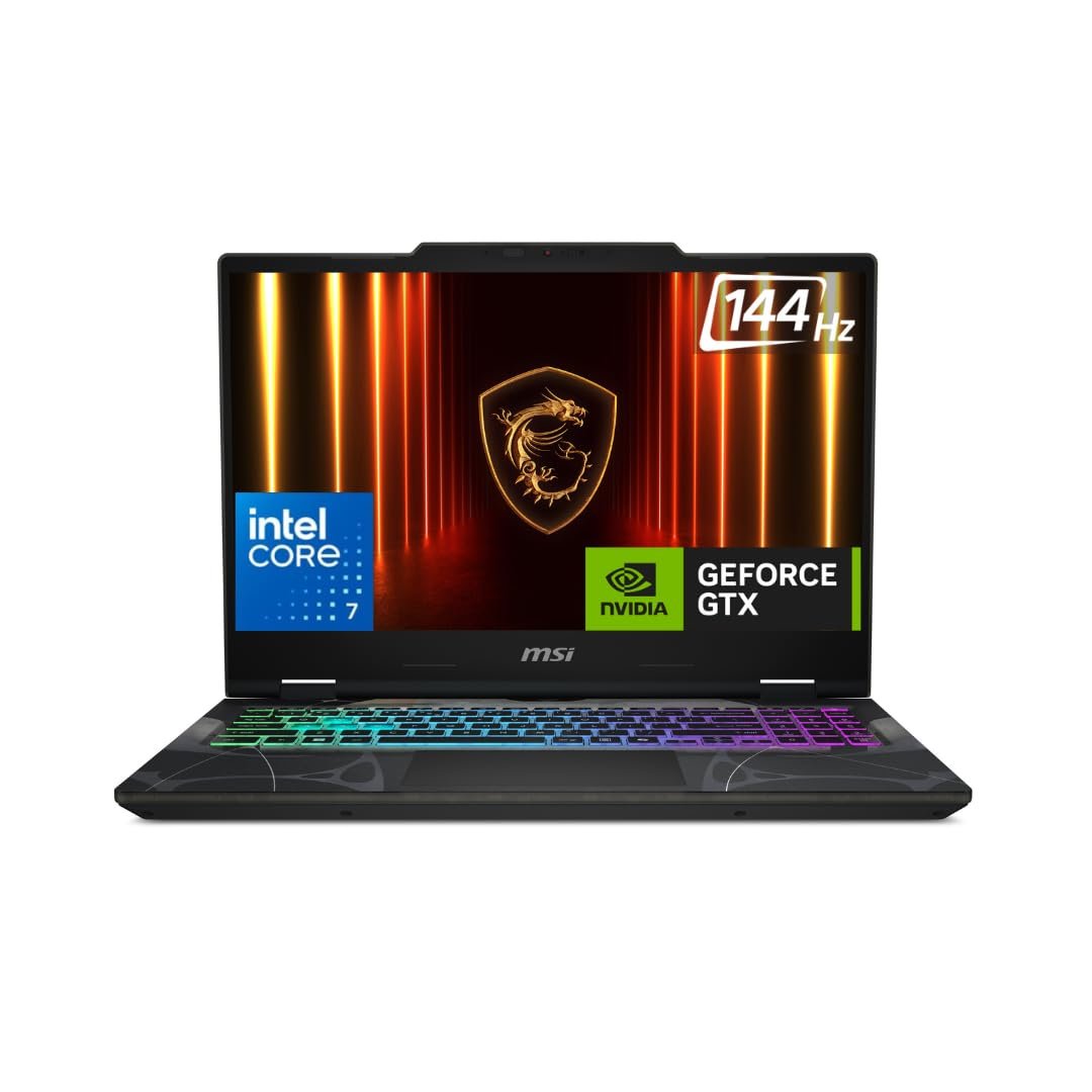 MSI Cyborg 15, Intel Series 2 Core 7 240H, 40cm MSI Thin 15 Core i5-12450H (144Hz