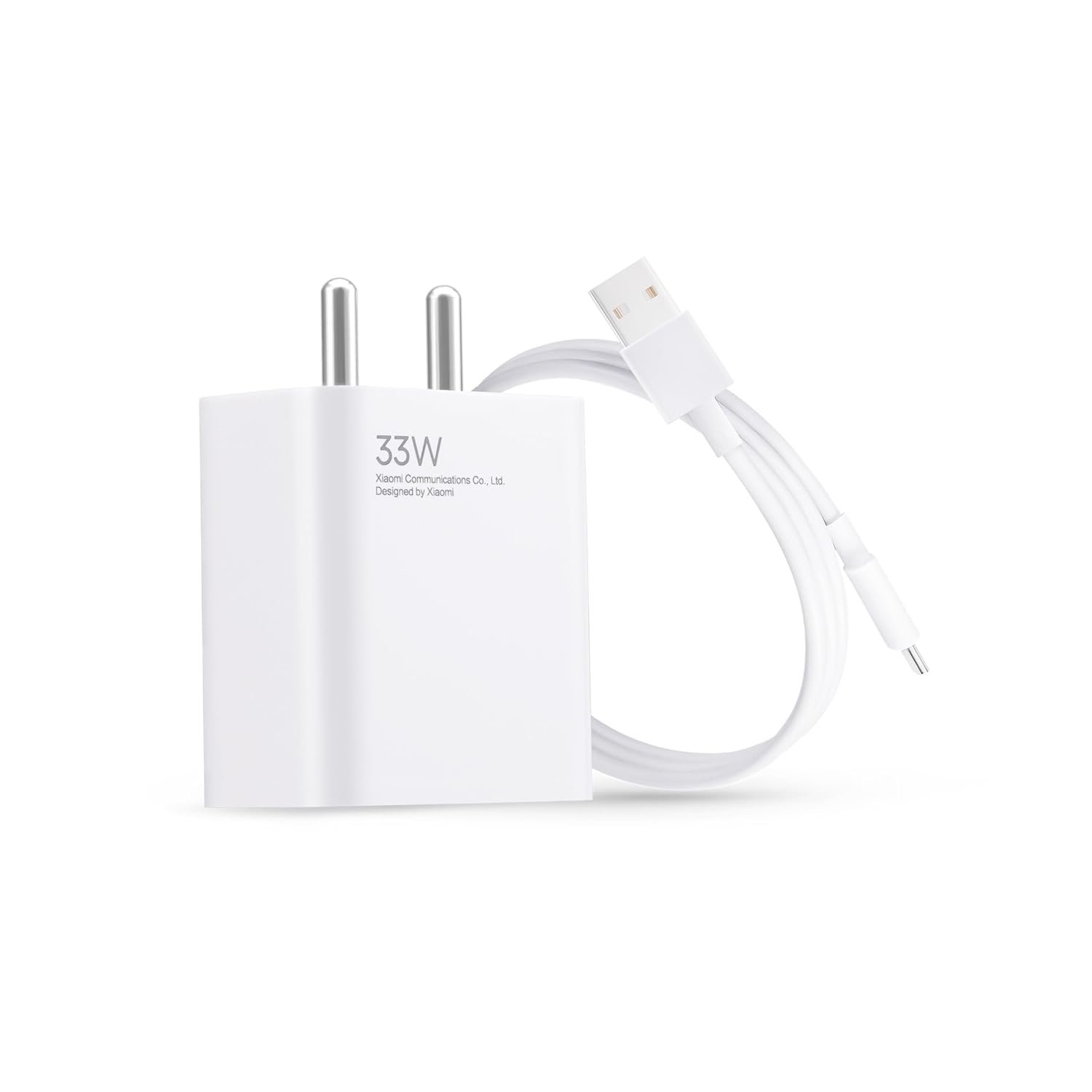 Mi 33W SonicCharge 2.0 USB Charger for Cellular Phones, White Redmi 13C 5G