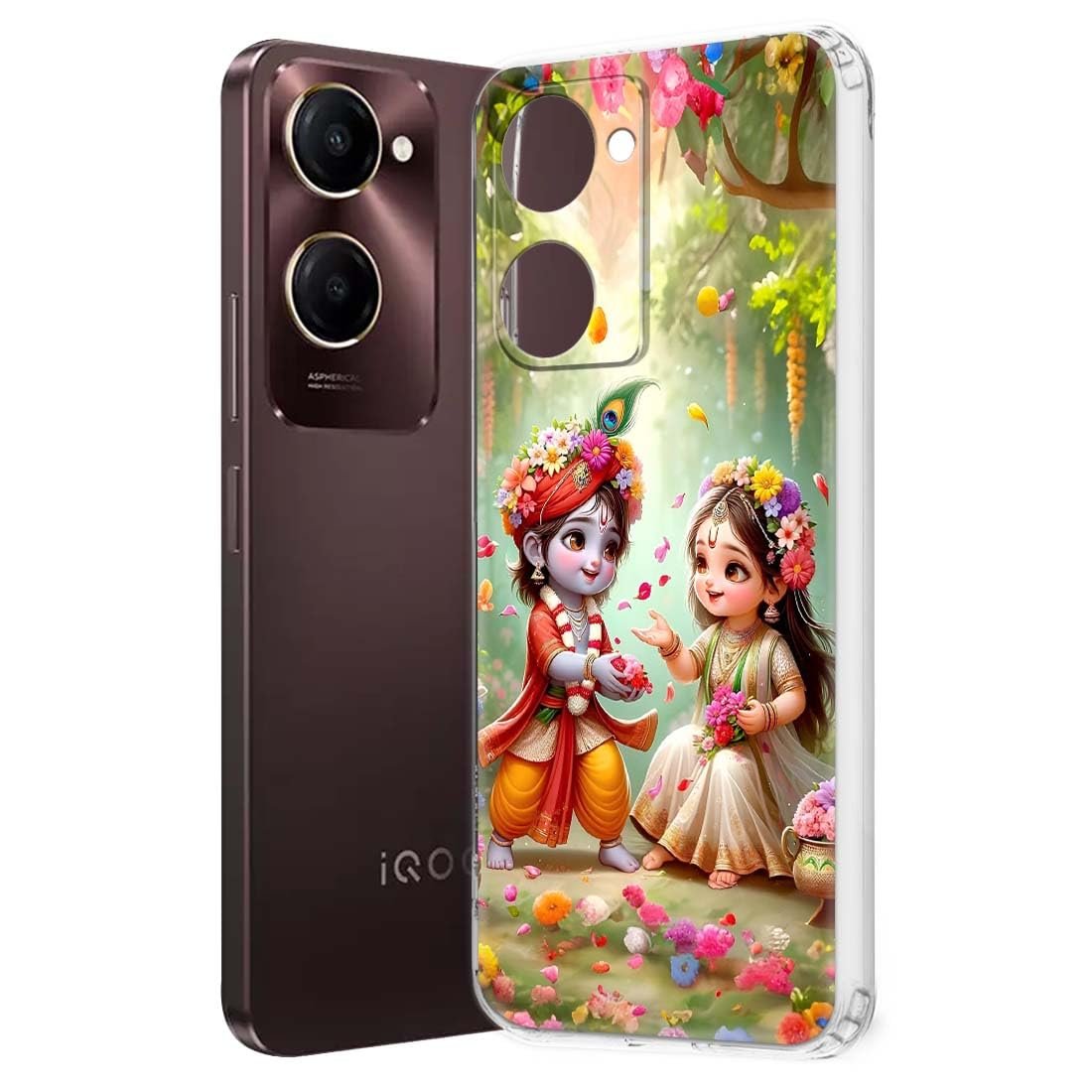 Nainz Printed Back Cover Case Compatible for iQOO Z9 Lite iQOO Z9 Lite 5G