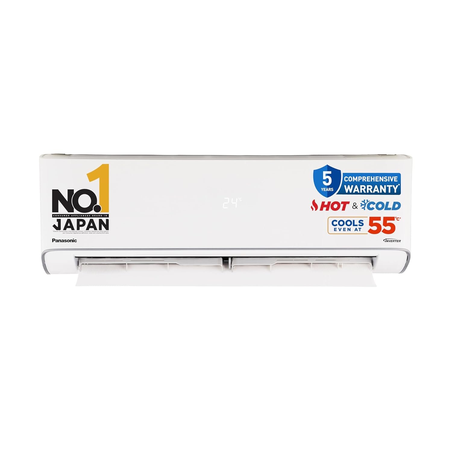 Panasonic 1.5 Ton 3 Star Hot & Cold Inverter Split 1.5 Ton Air Conditioner #2 bestseller