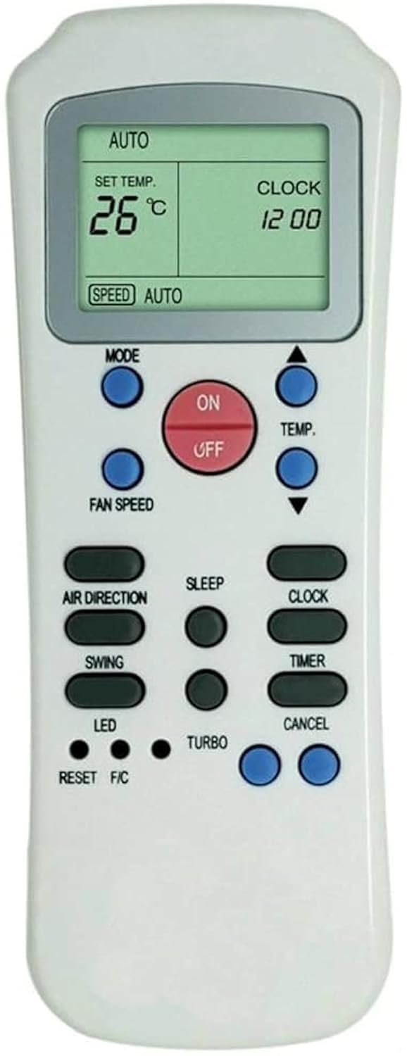 SIWAN AC Remote Model R14A/Ce Compatible Remote Control for Carrier Window Air Conditioner #3 bestseller