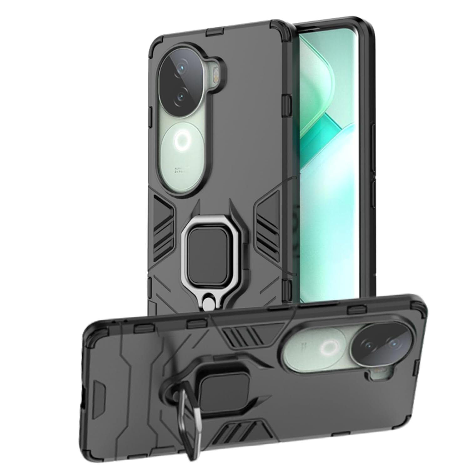 SPAZY CASE® iQOO Z9s 5G Back Cover | Dual Layer iQOO Z9s 5G