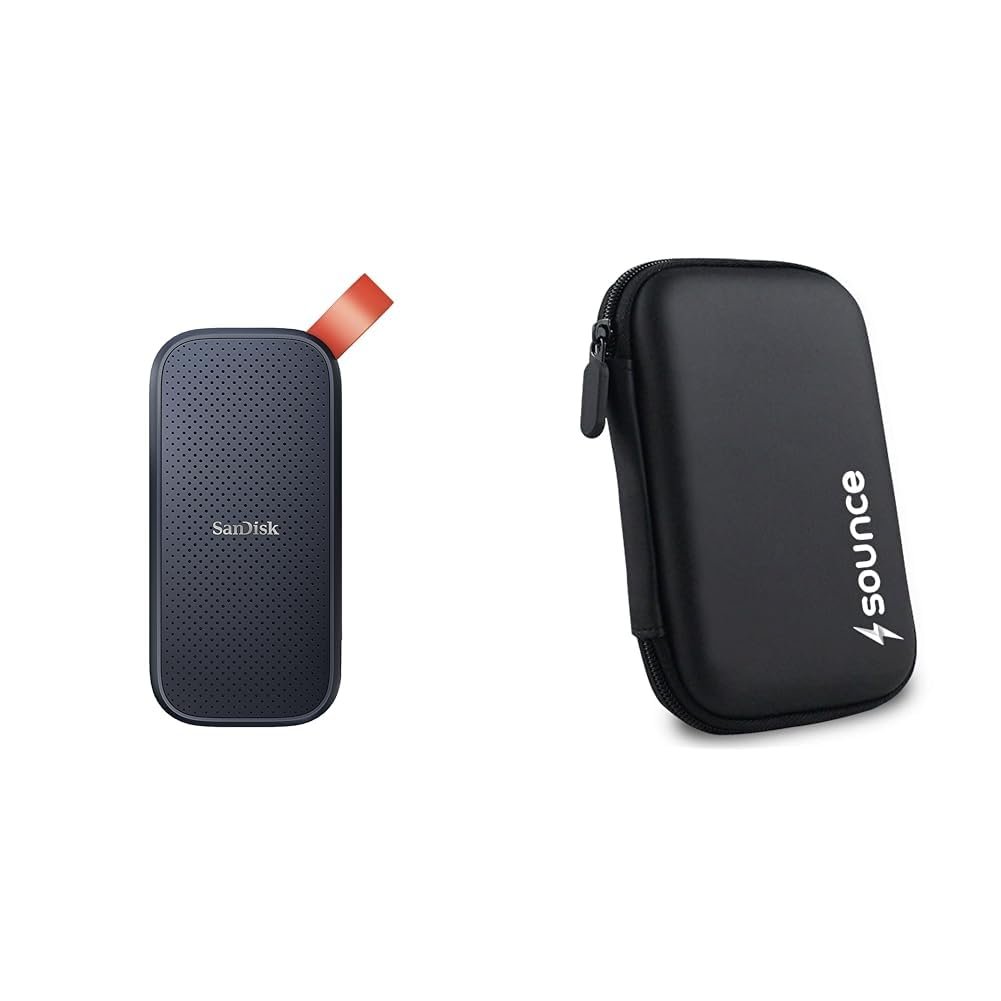 SanDisk Combo 1TB Portable SSD,800MB/sR,USB 3.2 Gen 2 with Upto 1TB SSD)