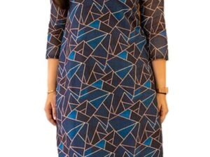 Sun Fashion Chanderi Printed Kurti for Girls