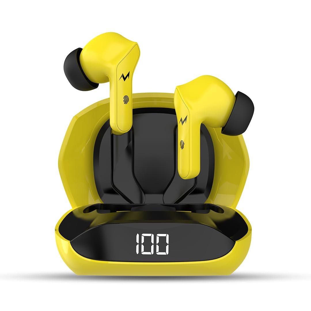 TEMPT Thunder True Wireless Earbuds with OxyAcoustics Technology, TWS in realme Buds 2